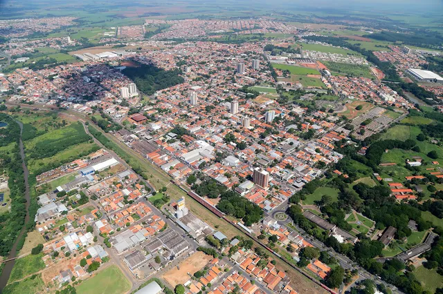 Vista da cidade de Nova Odessa